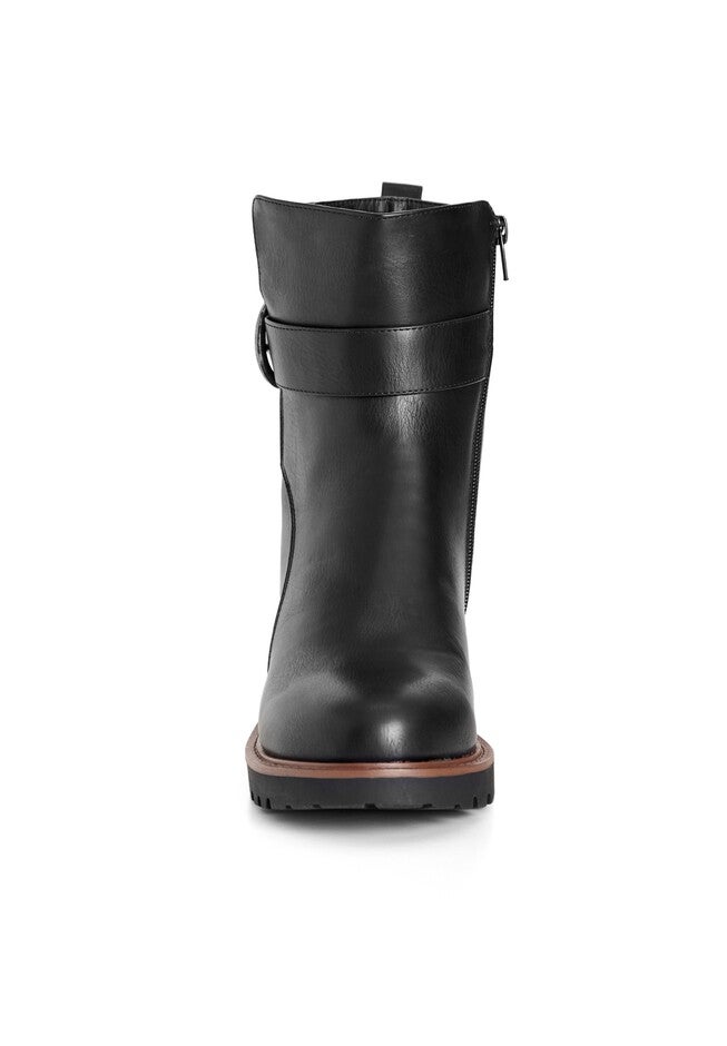 Lia Ankle Boot, BLACK, alternate image number 4