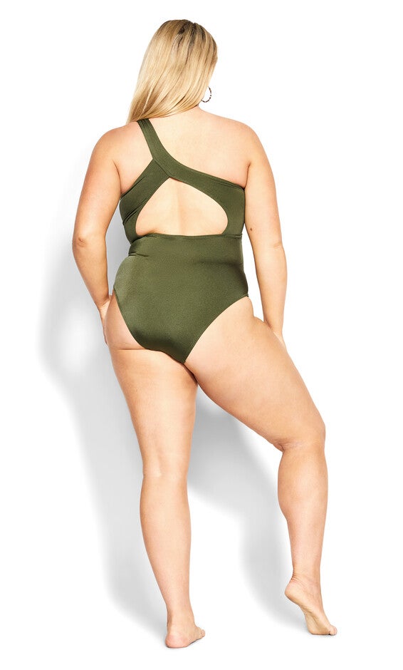 Alena 1 Piece - olive, GREEN, alternate image number null