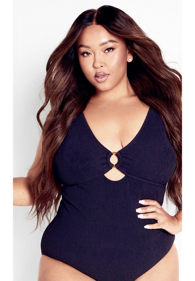 Persia Cut Out 1 Piece - black, BLACK, hi-res image number null