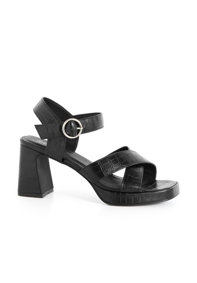 WIDE FIT Josie Platform - black, BLACK, on-hover image number 1