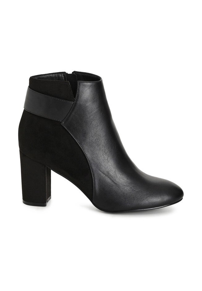 WIDE FIT Jax Ankle Boot - black, BLACK, on-hover image number null