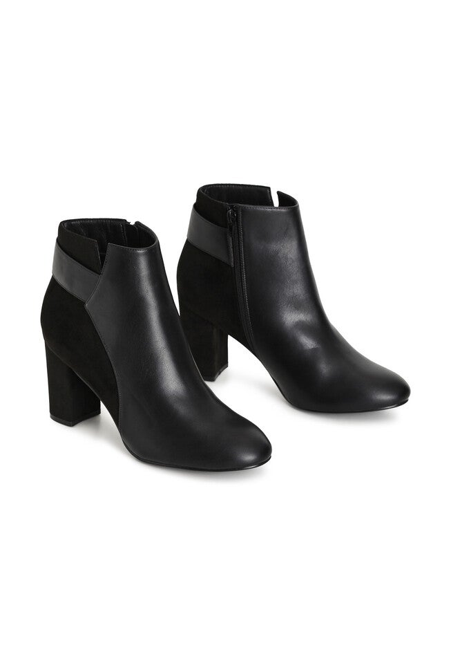 WIDE FIT Jax Ankle Boot - black, BLACK, alternate image number null