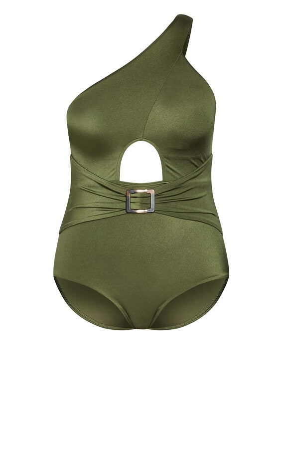 Alena 1 Piece - olive, GREEN, alternate image number null