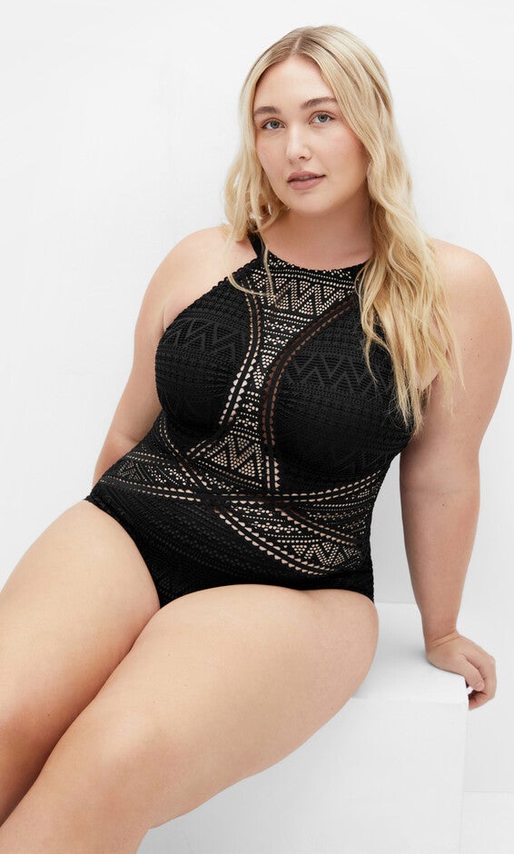 Nuria 1 Piece - black, BLACK, hi-res image number null