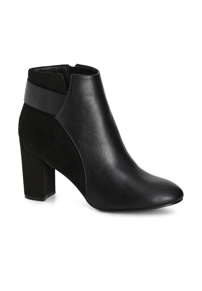 WIDE FIT Jax Ankle Boot - black, BLACK, hi-res image number null