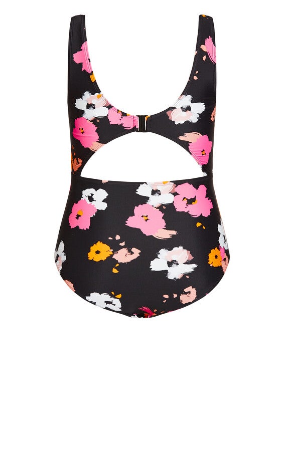 Izzy Print 1 Piece - black, BLACK, alternate image number null