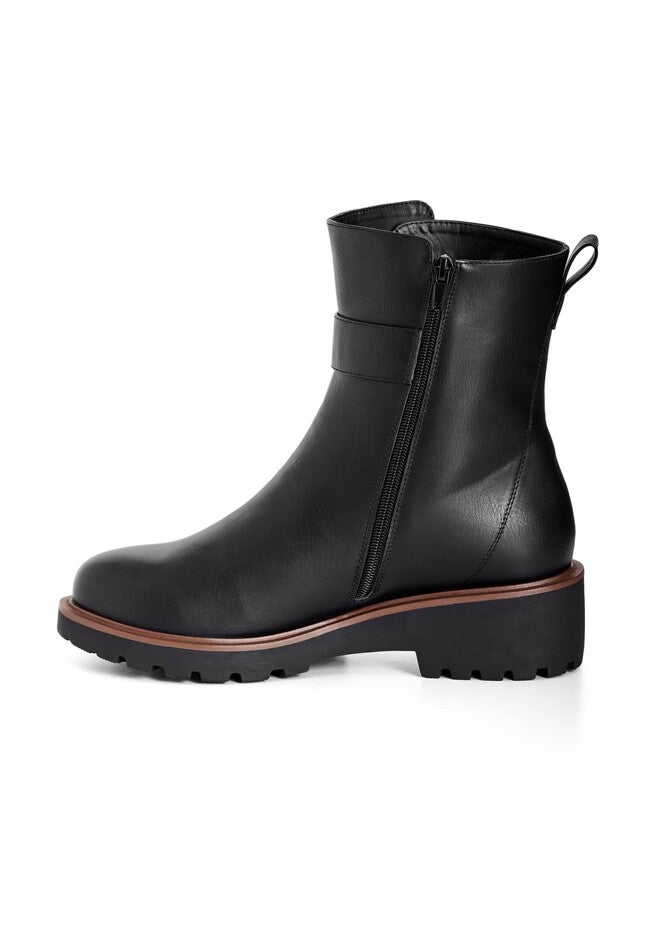 Lia Ankle Boot, BLACK, alternate image number 3