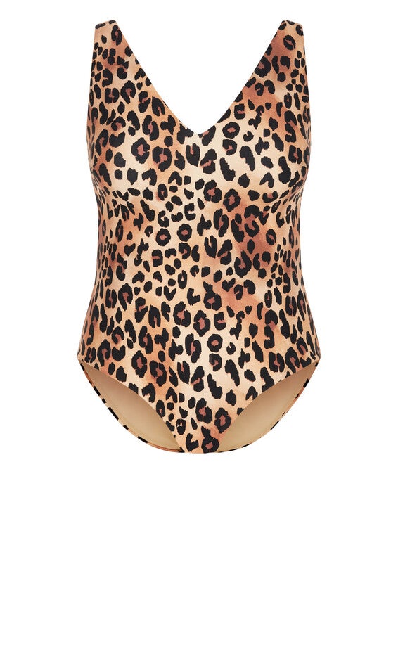 Vigo Print 1 Piece - animal, BROWN, alternate image number null