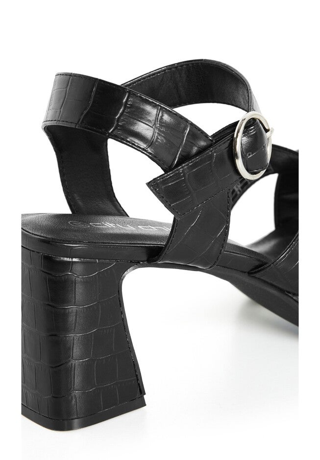 WIDE FIT Josie Platform - black, BLACK, alternate image number 6