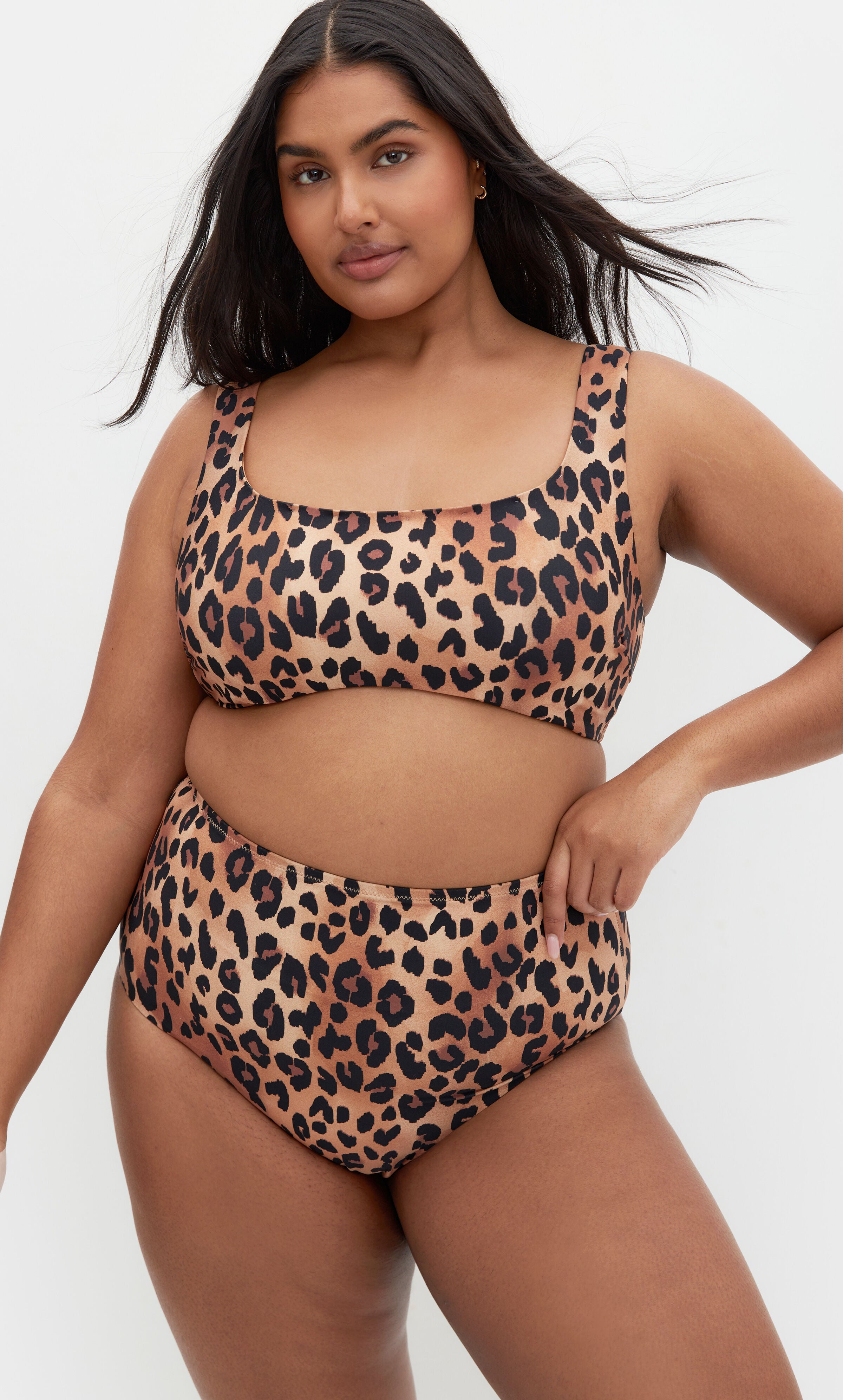 Vigo Print Underwire Bikini Top - animal, PRINT, alternate image number 4