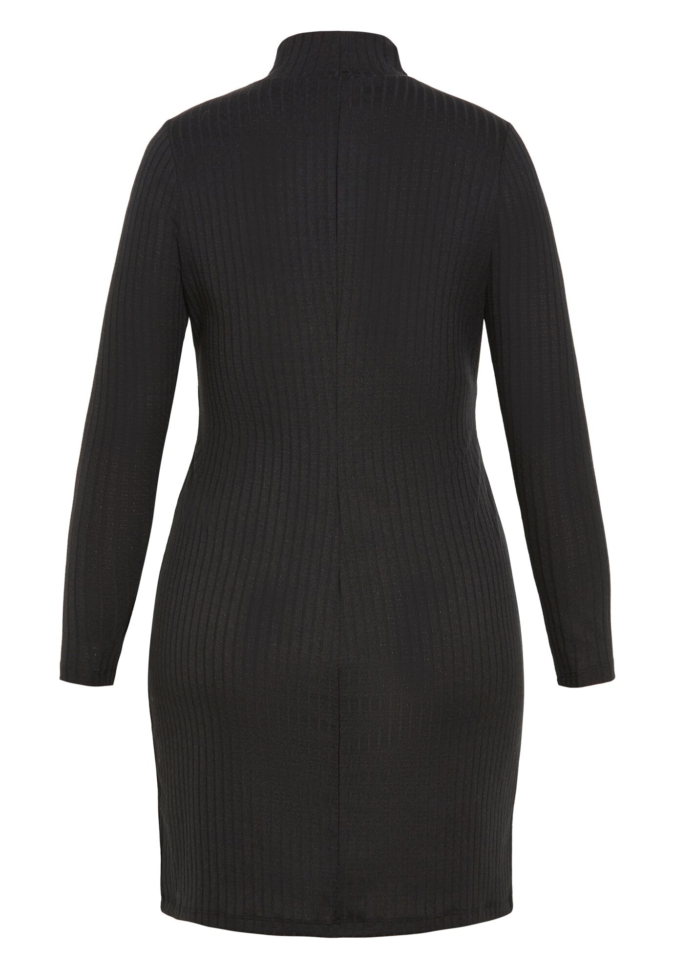 Ivy Rib Tunic, BLACK, alternate image number 4