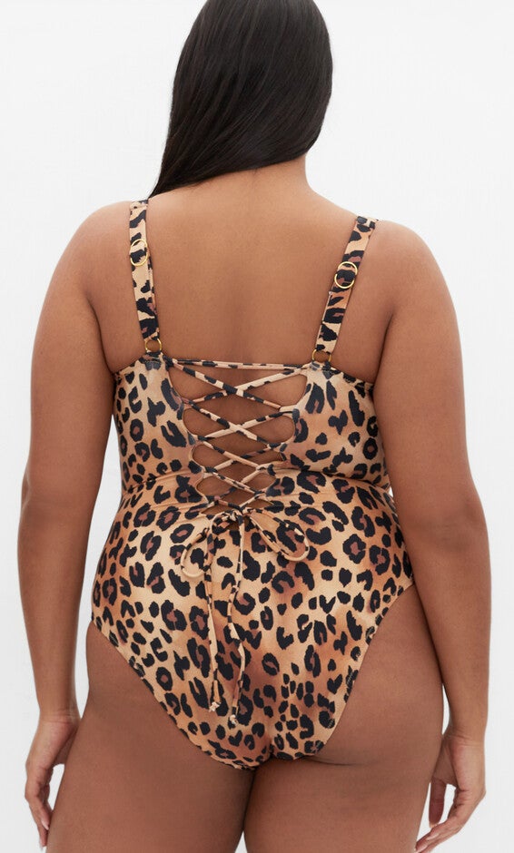 Vigo Print 1 Piece - animal, BROWN, alternate image number null