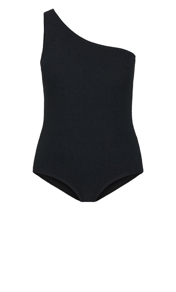 Izzy One Shoulder 1 Piece - black, BLACK, alternate image number null