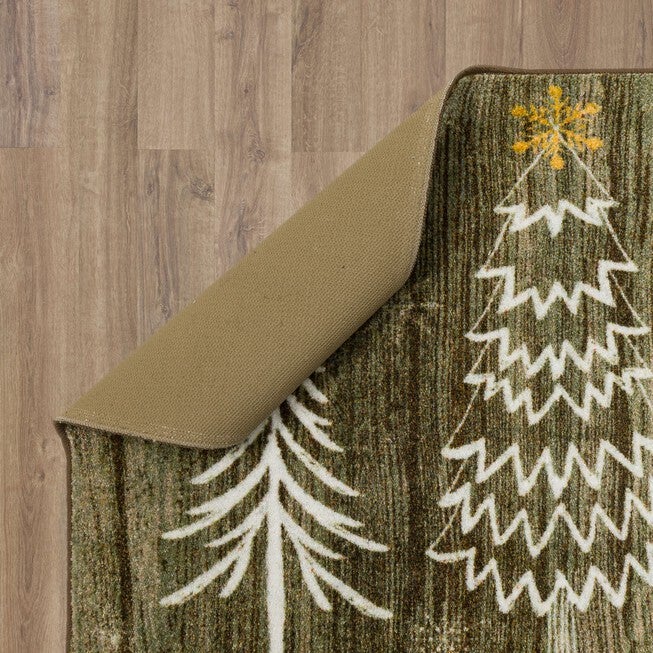 Barnwood Wonderland Driftwood Kitchen Rug, , alternate image number null