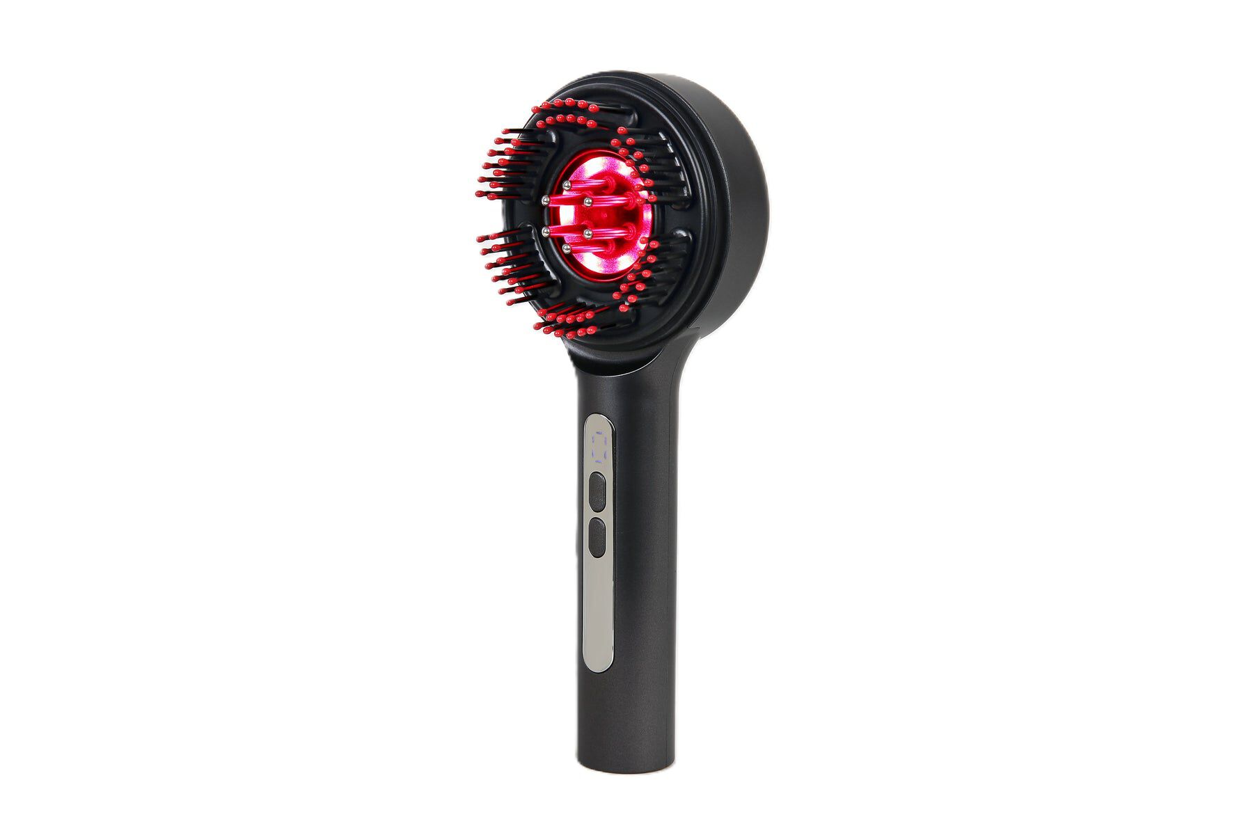 Panther Glow 3X LED Hair Rejuvenate Massage Comb, GRAY, alternate image number 4