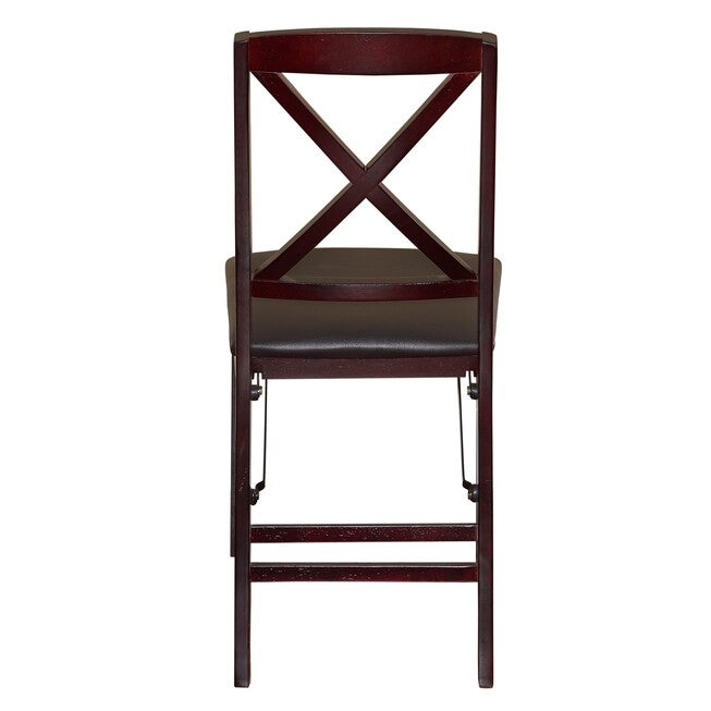 X Back Folding Chair, , alternate image number 2