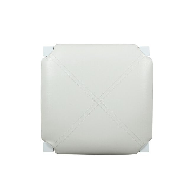 Lancer 5-Pc. Tavern Set White Faux Marble, , alternate image number 4