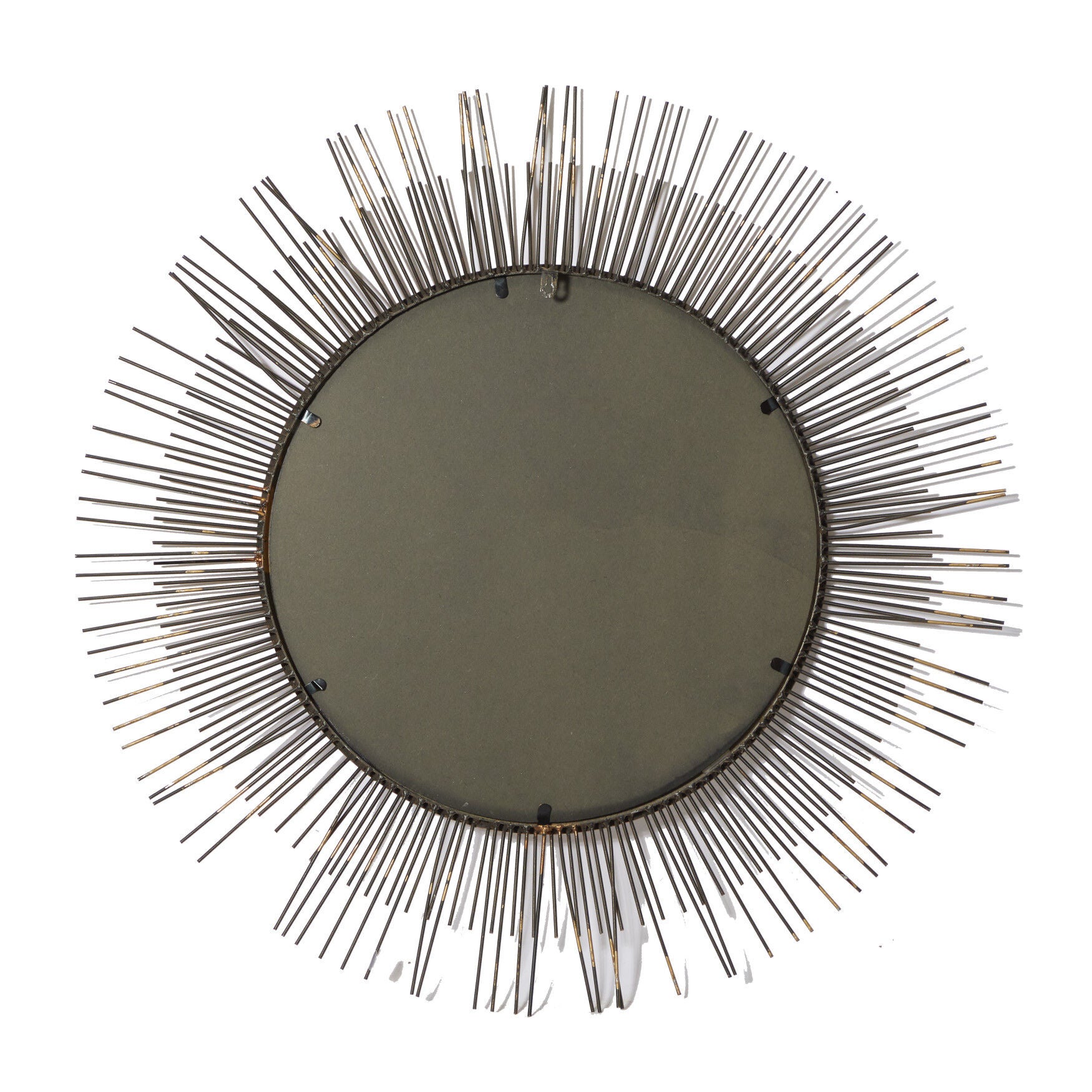 Gold Modern Metal Wall Mirror, , on-hover image number 1