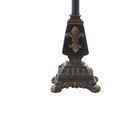 Tuscan Black Polystone Fleur-De-Lis Buffet Lamp, , alternate image number 9