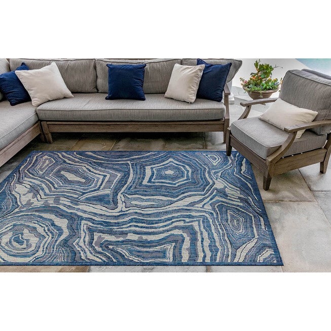 Liora Manne Carmel Agate Indoor/Outdoor Rug, , alternate image number null