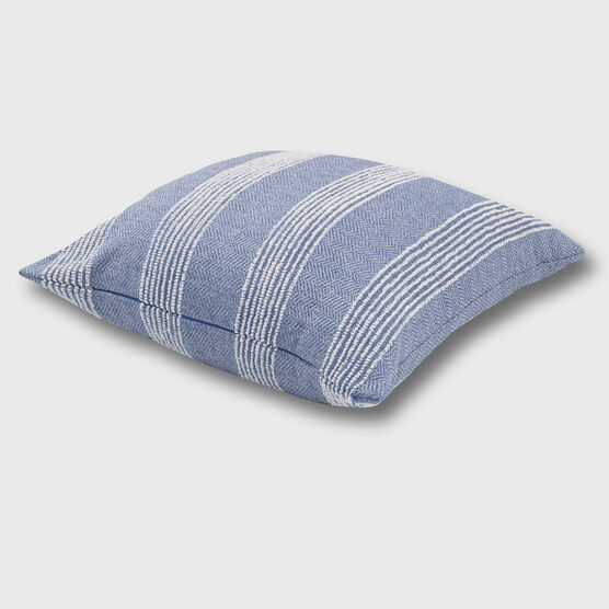 Euro Stripe Textured Throw Pillow, , on-hover image number null