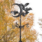 Halloween Bat Rooftop Weathervane, , alternate image number null