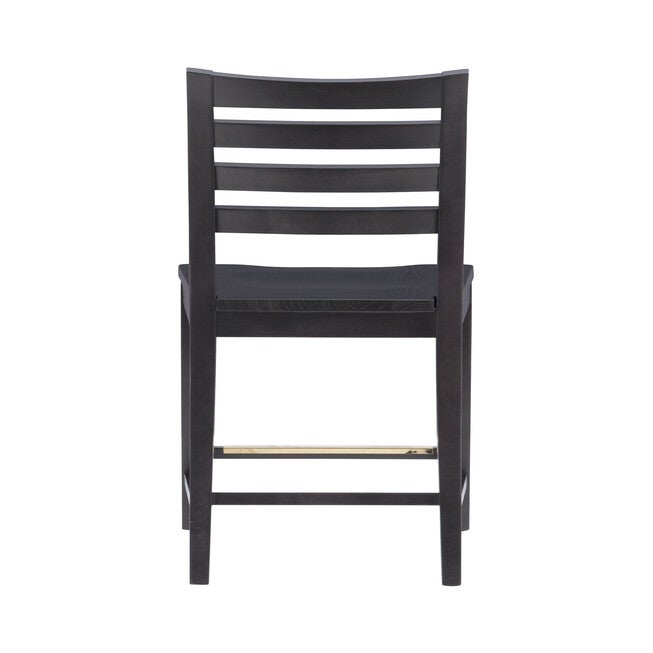 Flynn Counter Stool Black Set of 2, , alternate image number 4