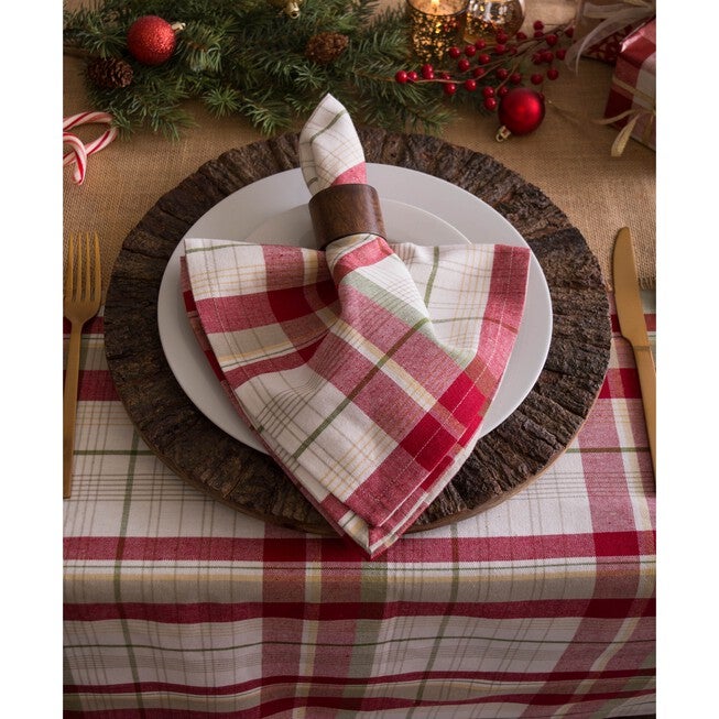 Orchard Plaid Napkin, Set of 6, , alternate image number 2