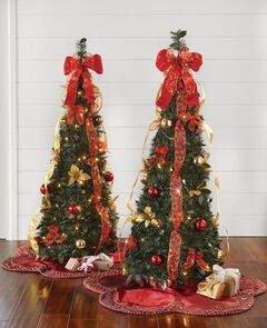 Fully Decorated Pre-Lit 4½' Pop-Up Christmas Tree