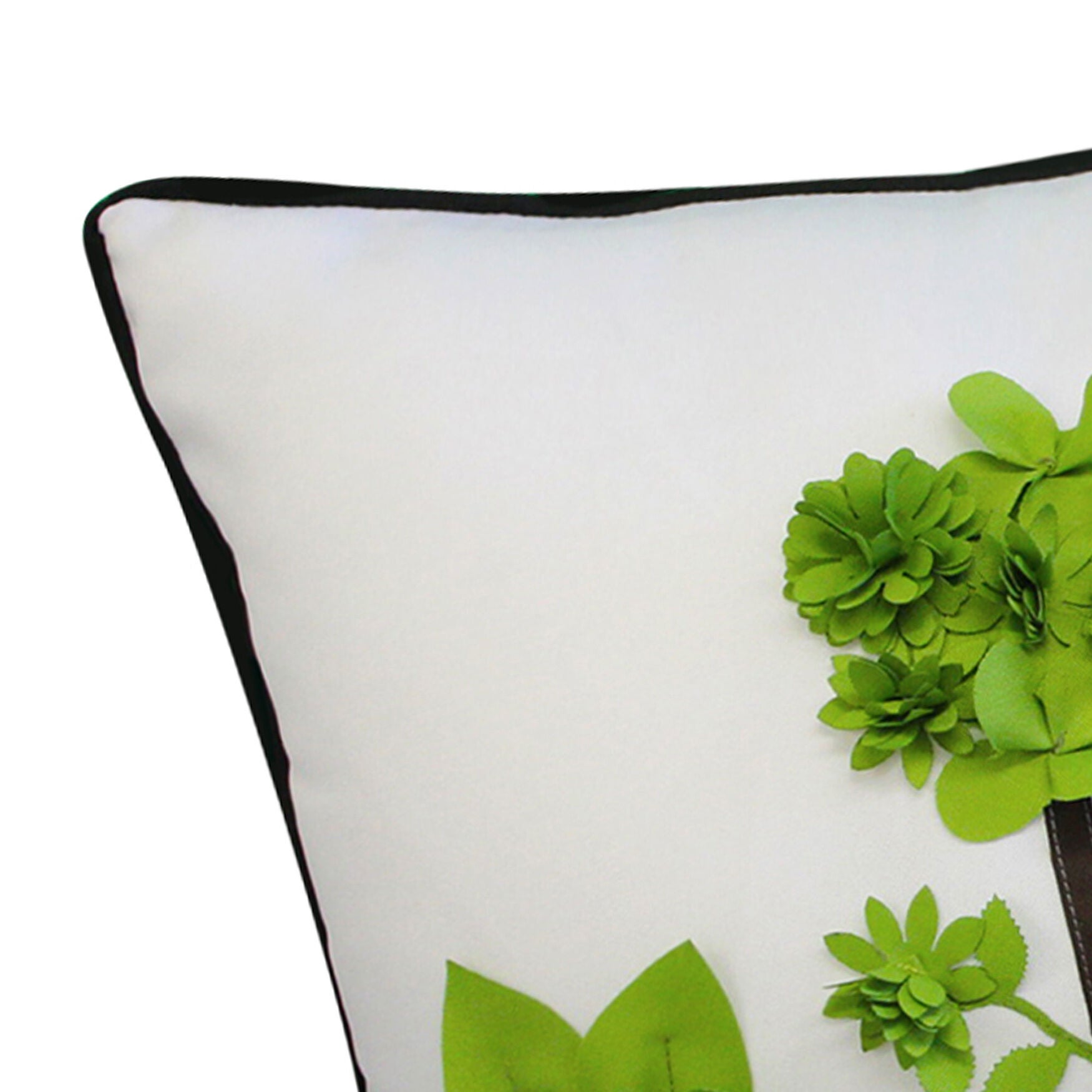 Indoor/Outdoor Dimensional Potted Topiary With Embroidery Decorative Throw Pillow 13X25, Multi, , alternate image number 3