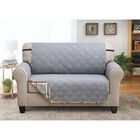 Printed Reversible Quilted Love Seat Protector, , alternate image number null