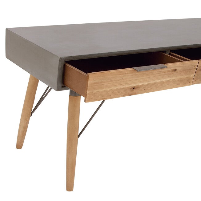 Brown Modern Wood Console Table, 30 x 48, , alternate image number 3
