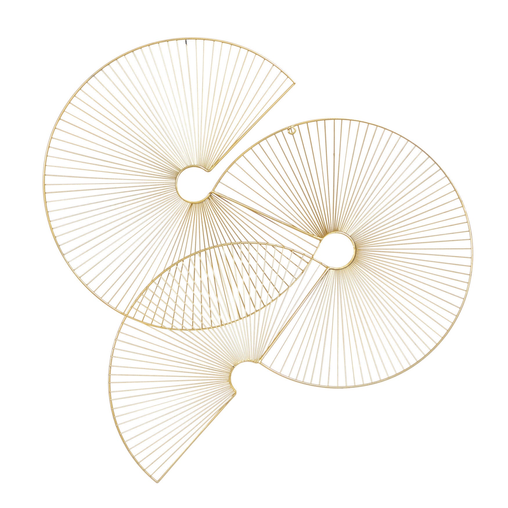 Cosmoliving By Cosmopolitan Gold Metal Wall Decor, , alternate image number 2