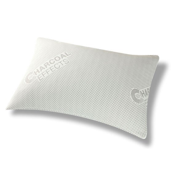 All-In-One Charcoal Effects Odor Control & Cooling Sleep Pillow, Standard, WHITE, hi-res image number null