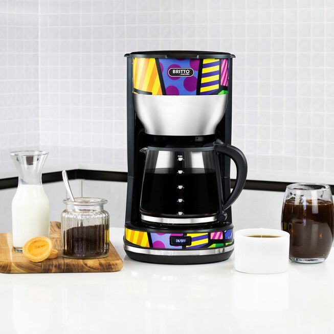 Kalorik by Britto 10-cup Coffee Maker, Multicolor Design, , alternate image number null