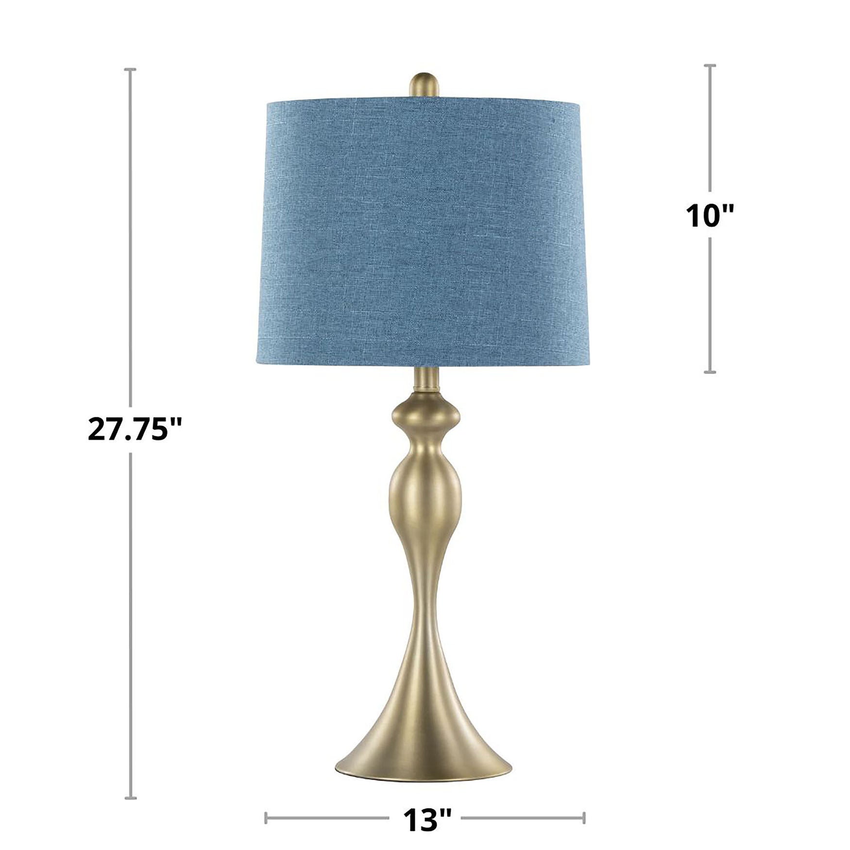 Ashland 27 inches Metal Table Lamp - Set Of 2, , alternate image number 5