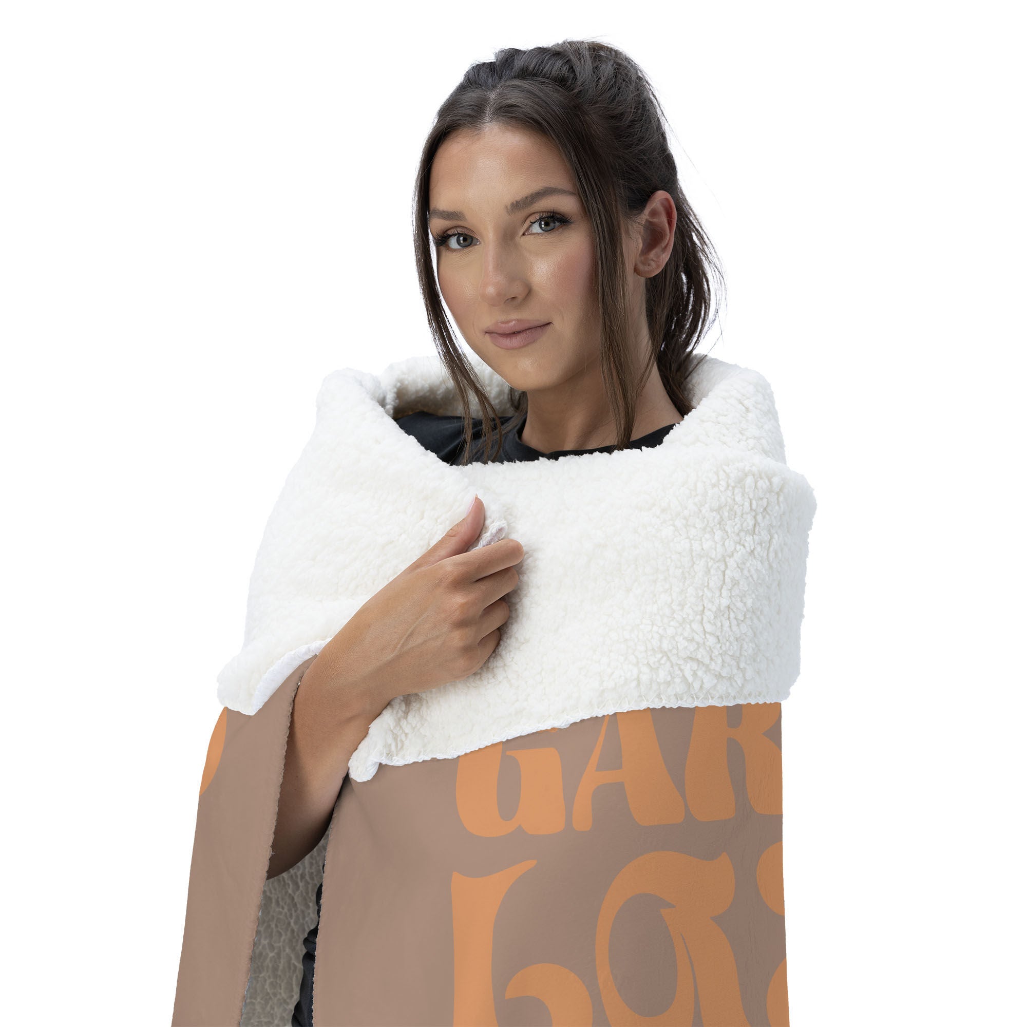 Nickelodeon Garfield Take a Hike Silk Touch Sherpa Throw Blanket 50x60 Inches, BROWN, alternate image number 2