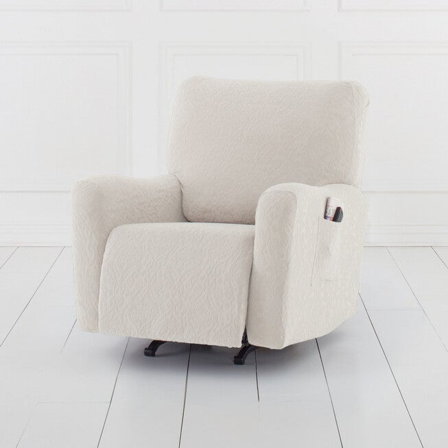 BH Studio Ikat Stretch Recliner Slipcover, , on-hover image number null
