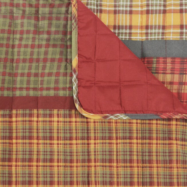 Gold Rush Sofa Quilted Furniture Protector, MULTI, alternate image number 3