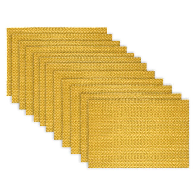 Tonal Placemats, Set Of 12, LEMON, hi-res image number null