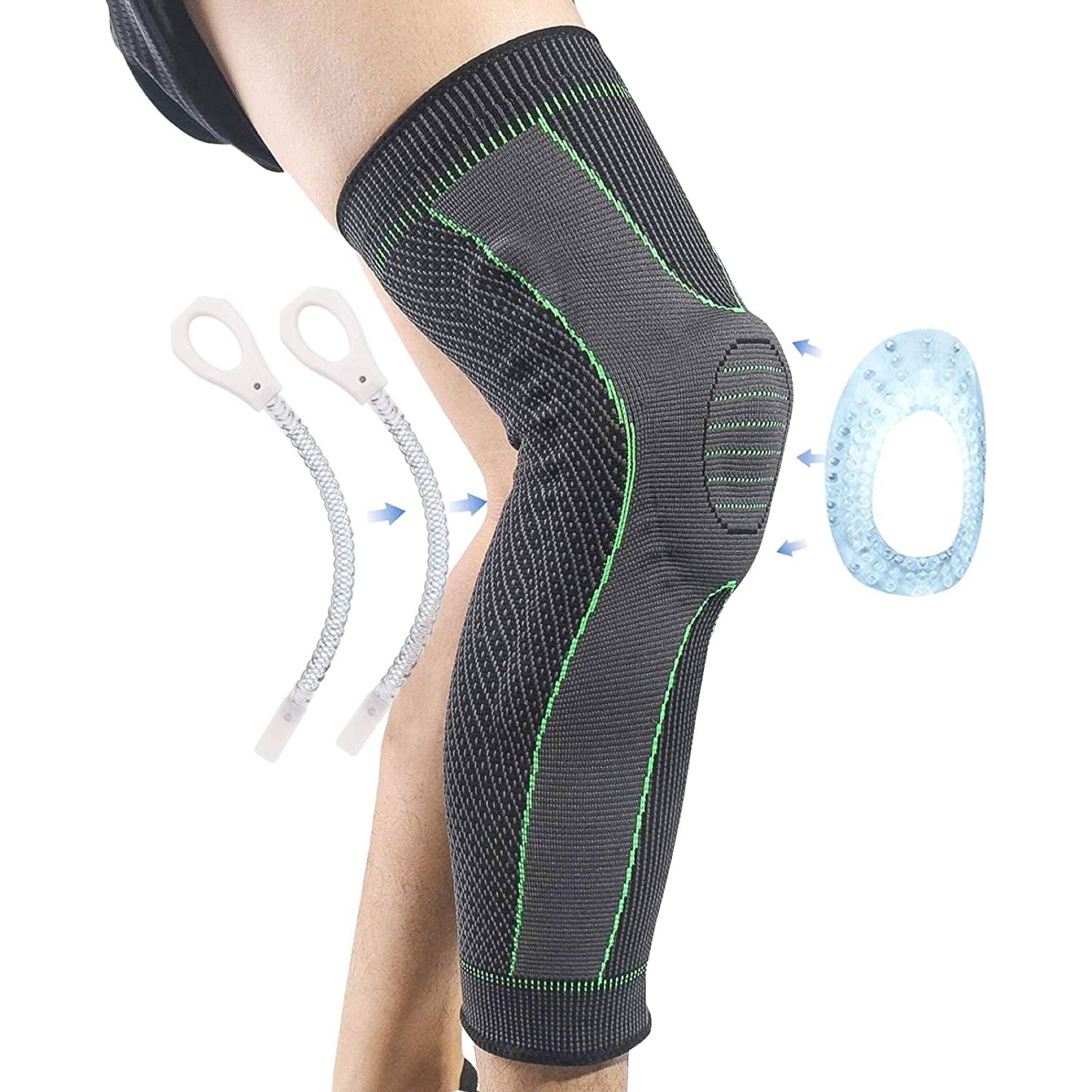 Titanium Full Leg & Knee Support Wellness, , alternate image number 6