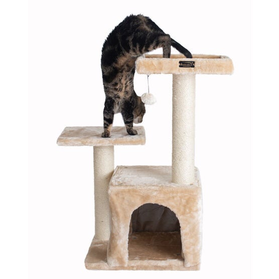 Classic Real Wood 32" Cat Tree, , alternate image number null