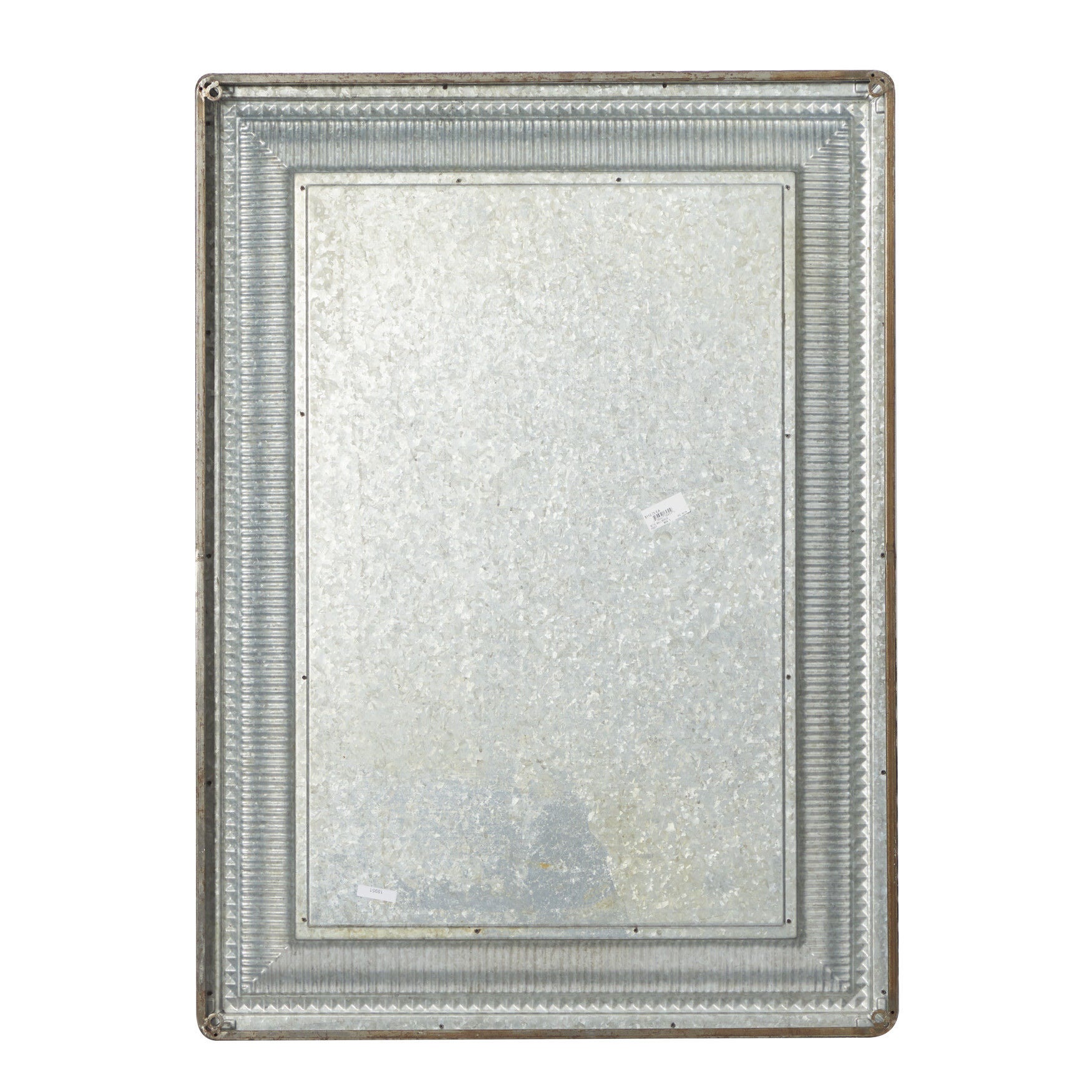 Brown Farmhouse Metal Wall Mirror, , on-hover image number 1
