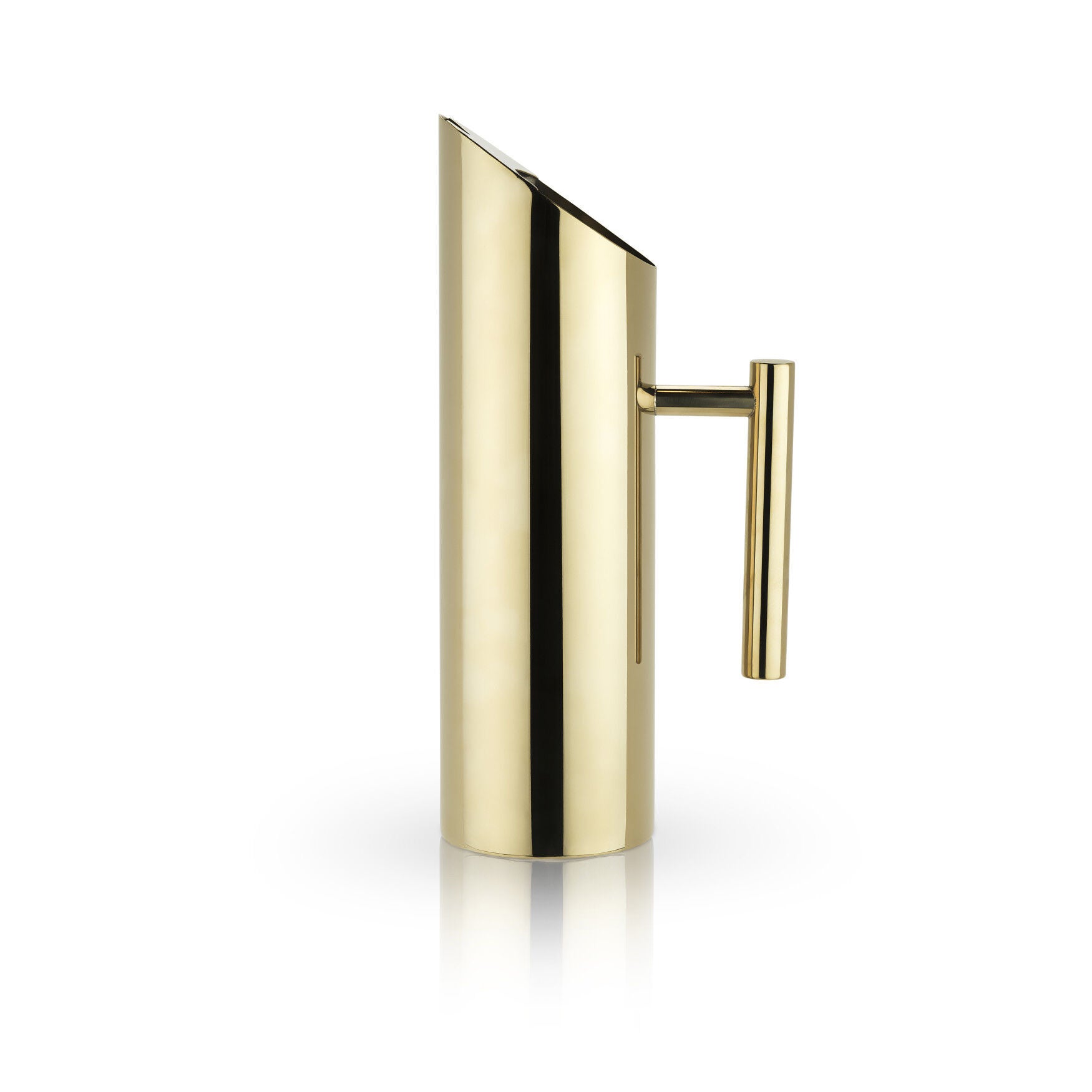 Modern Gold Pitcher, GOLD, hi-res image number 0
