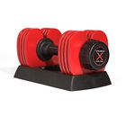 Stamina X Versa Bell(50lb)(1 Dumbbell), RED BLACK, hi-res image number null