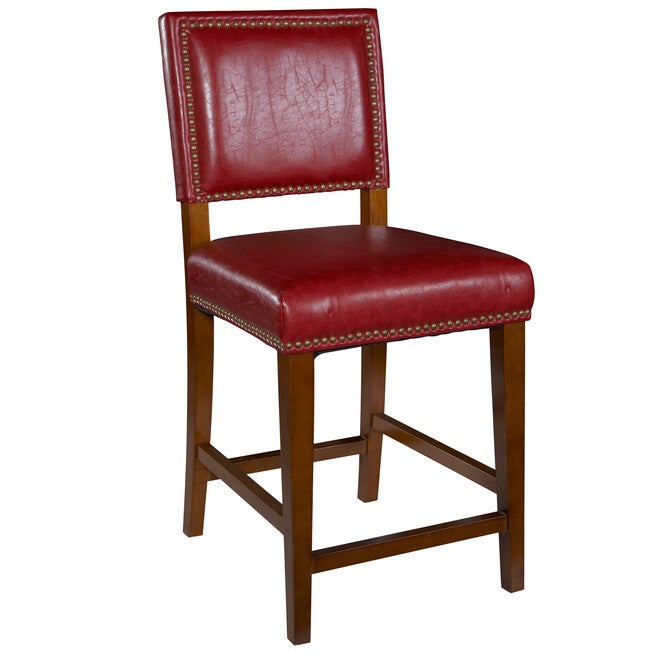 Brook Red Bar Stool, RED BROWN, hi-res image number 0