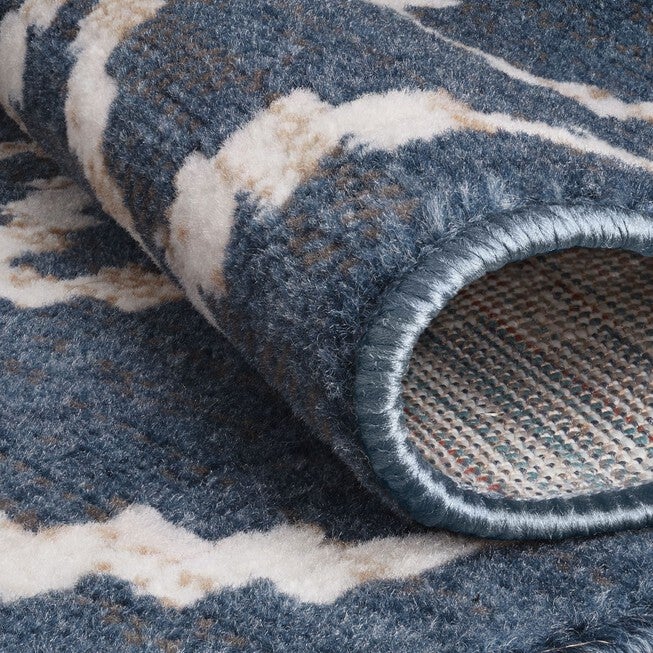 Capri 3 Piece Rug Set - Landon Blue/Grey, , alternate image number 6