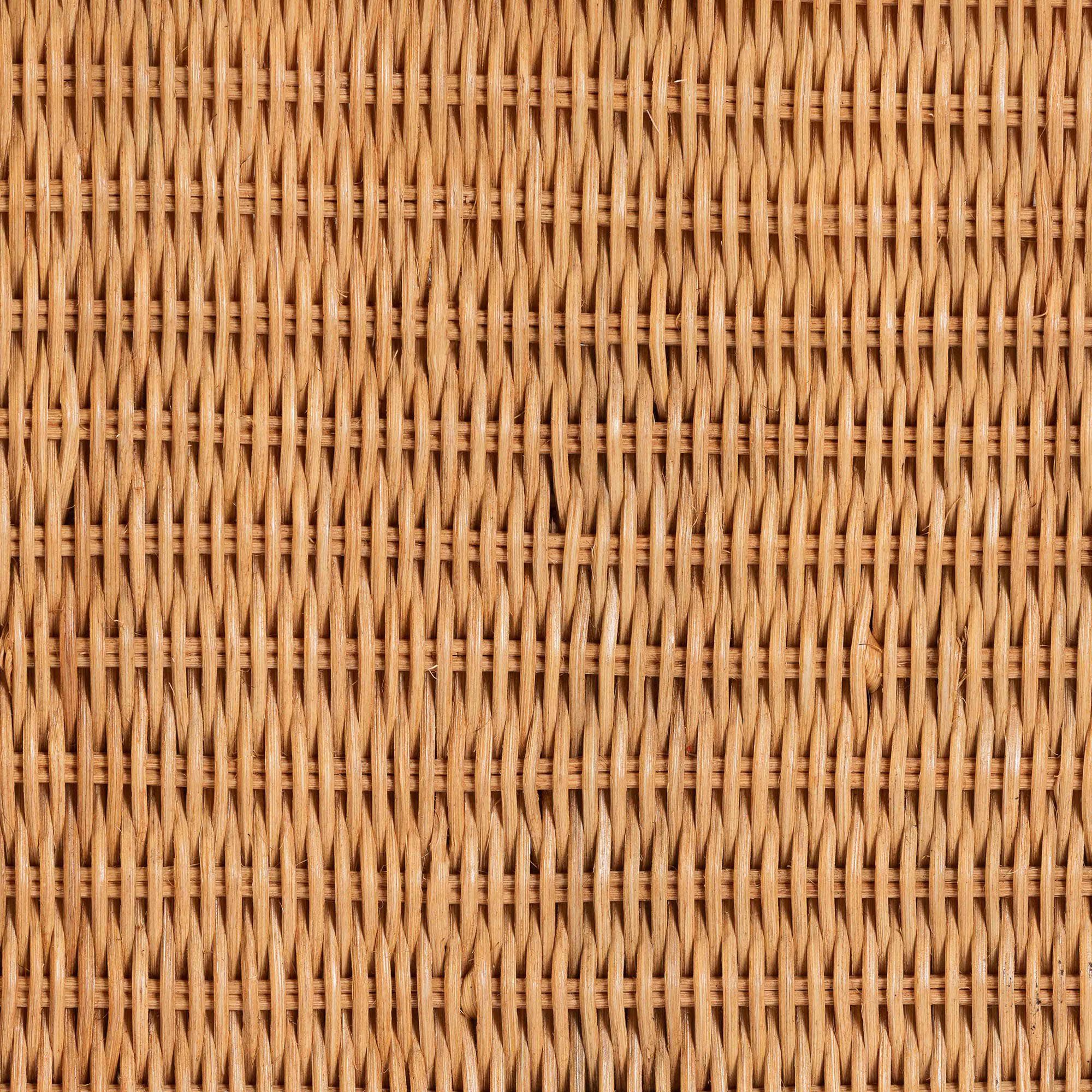 Ayleen Natural Rattan Basket with Scalloped Lid - Small, HONEY, alternate image number 6