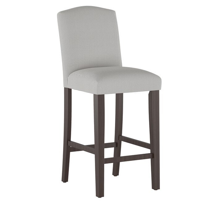 Stripe Camelback Barstool, OXFORD STRIPE TAUPE, hi-res image number null