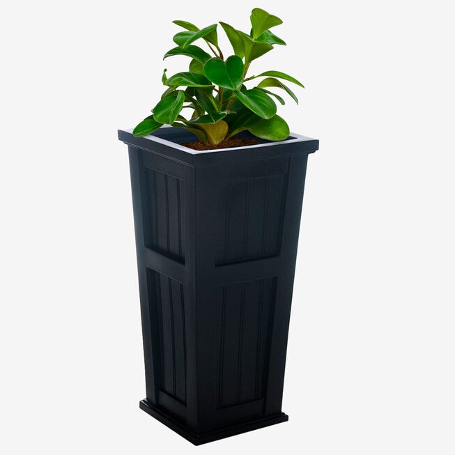 Cape Cod 32 inches Tall Planter, BLACK, hi-res image number null